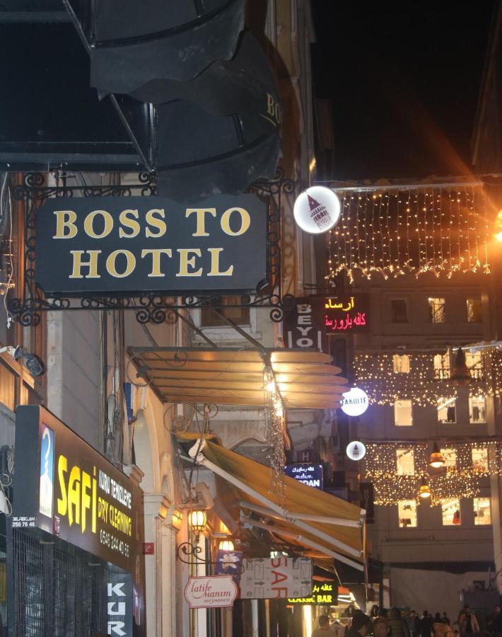 Boss To Taksim Hotell Istanbul Exteriör bild